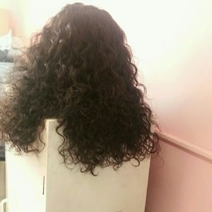 Custom curly wig