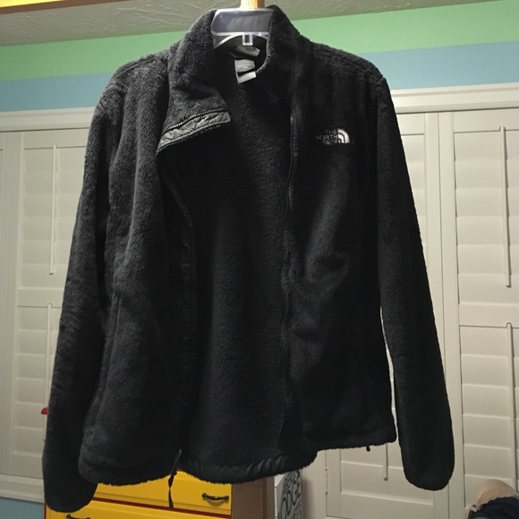 The North Face Tops - Fuzzy North Face Zip Up