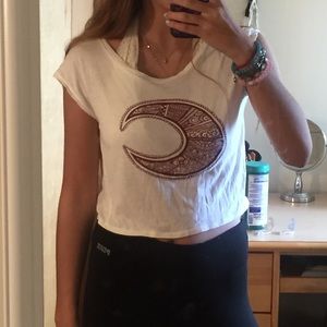 Pacsun cropped tee