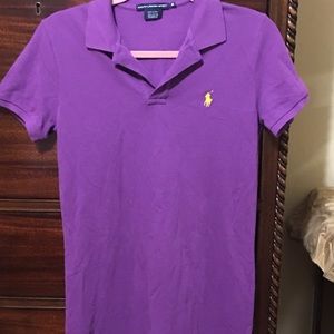 Ralph Lauren Purple Polo Dress Sz M