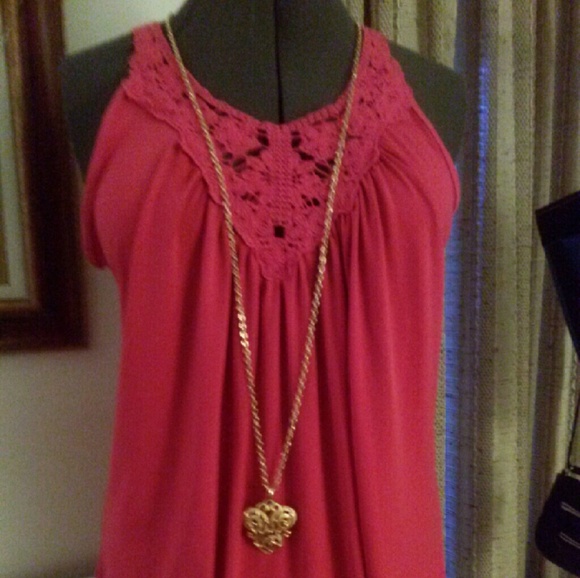 Pretty Good Tops - Fuchsia Tank top XL