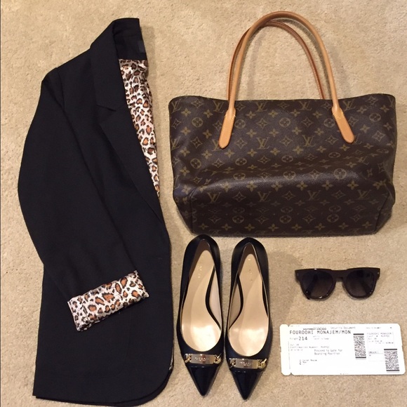 F21 Cheetah Longline Blazer
