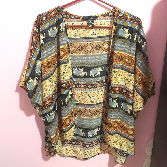Printed Kimono