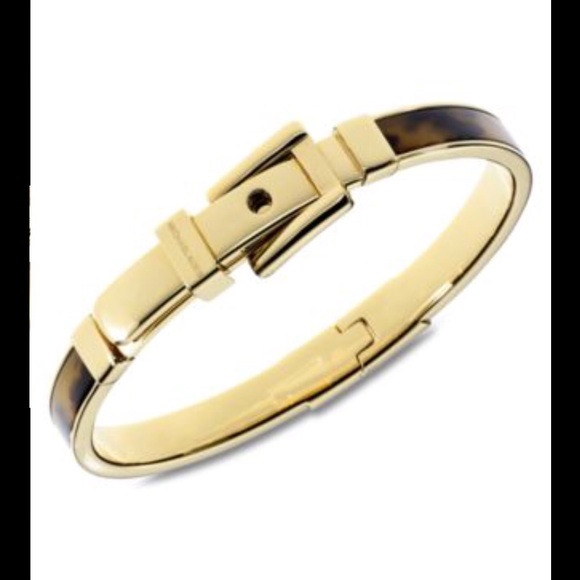 Michael Kors Jewelry - Michael Kors Tortoise Bangle Gold-Tone NWT