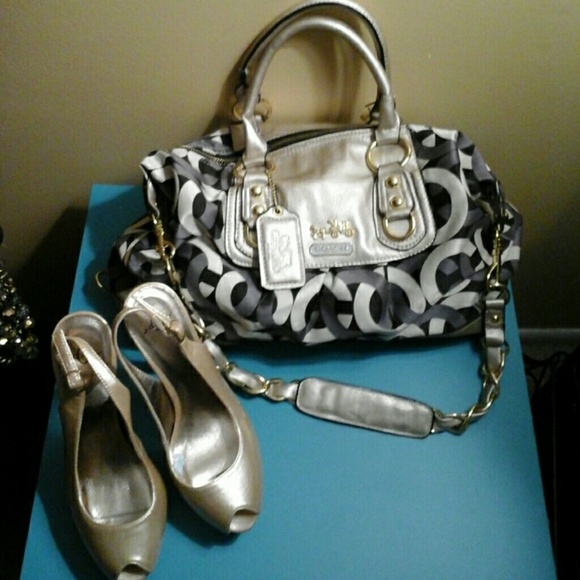 Coach satchel purse handbag
