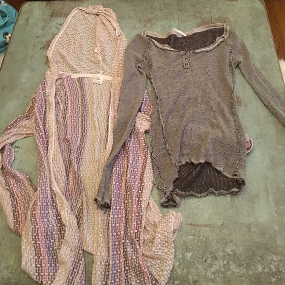 Sweater and FP tee bundle