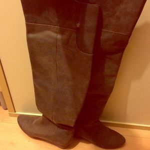 Free People Over the Knee Boots