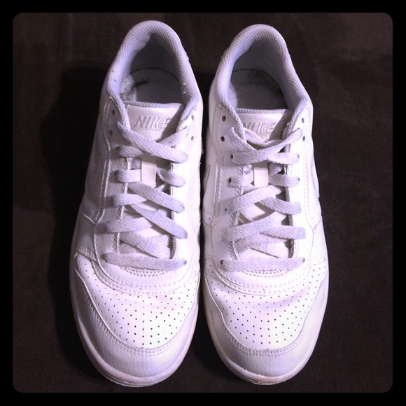 All white Air Force ones