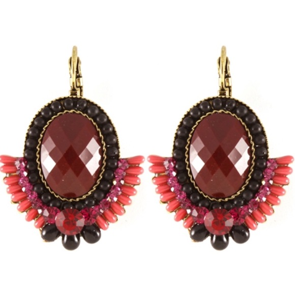 Fey Red Dangles - Picture 2 of 2