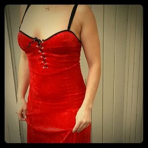 Gothic Red Dress