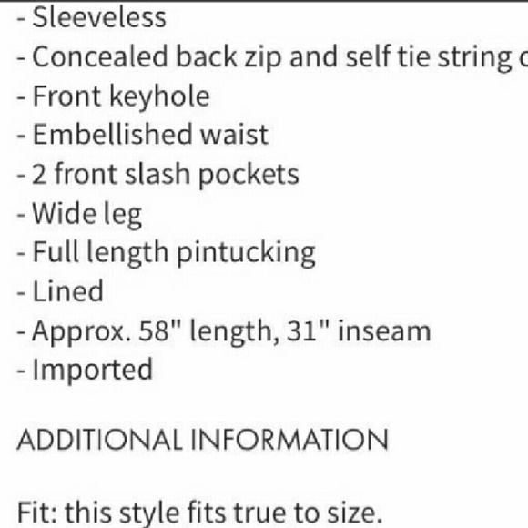 Eliza J. Navy Blue  Embellished Jumper Jumpsuit - Picture 2 of 4