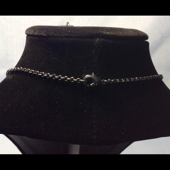 Faceted Purple Stone Necklace and Earrings - Picture 2 of 2