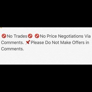 🚫No Trades🚫 🚫Negotiations in Comments