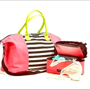 Victoria's Secret travel case and getaway bag