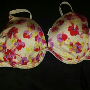Floral bra