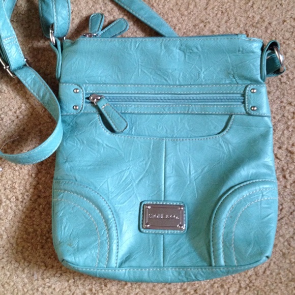 Beautiful Mint Color Cross Body Bag