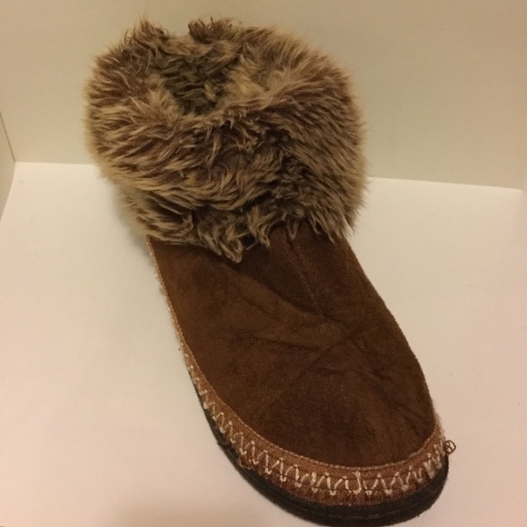 Faux Fur Rimmed Slipper/Shoes