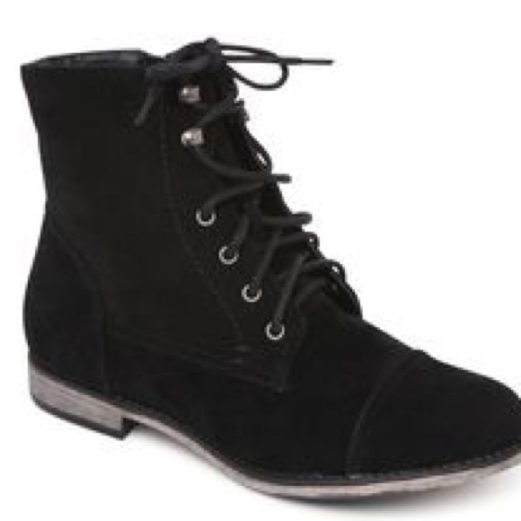 Black Suede Ankle Boots