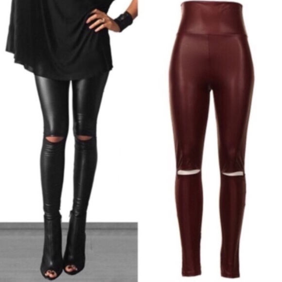 🆕MCKINNLEY cut out slick leggings - BLACK - Picture 2 of 4