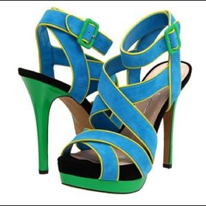 Jessica Simpson "Evangela" platform sandals