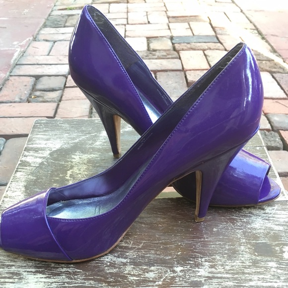ALDO Purple Patent Leather high heels