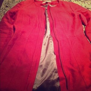 Silk banana republic spring coat