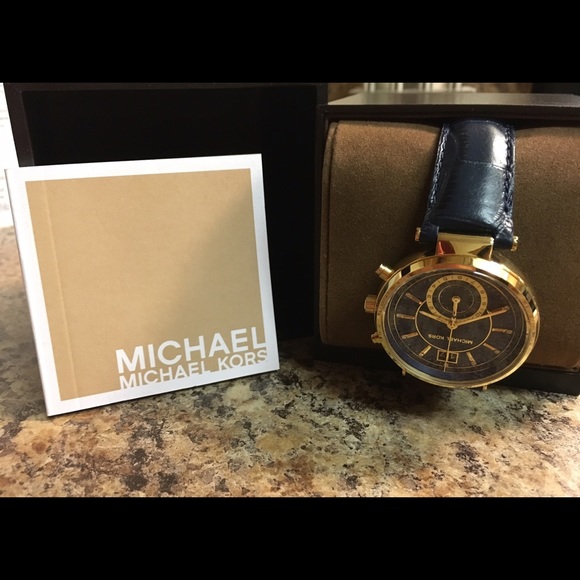 Michael Kors leather watch