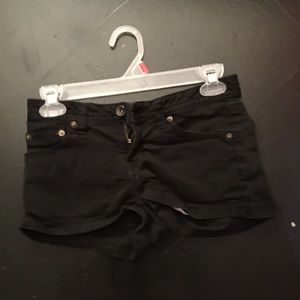 Black shorts
