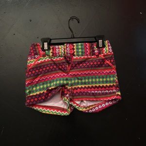 Colorful shorts