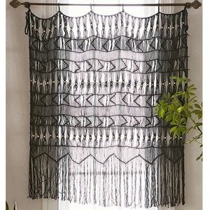 RESERVED Magical Thinking Black Woven Wall Hanging