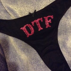 New DTF thong panties