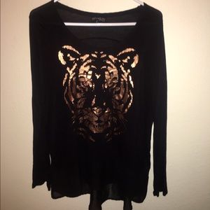 Long Sleeve Tiger Shirt