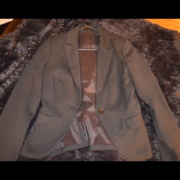 Black express blazer