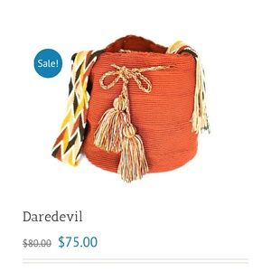 Daredevil Mochila, handmade one of a kind.