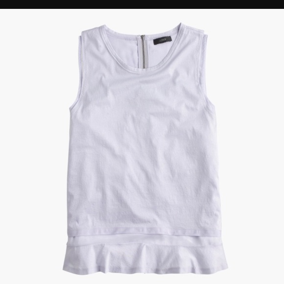 J. Crew Tops - NWOT! J. Crew Subtle Purple Layered Tank
