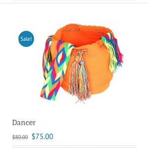 Dancer mochila Handmade one-of-a-kind