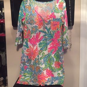 NWT Lilly Pulitzer Casa Marina Palmetto Dress Sz L