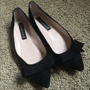 Steve Madden pointed bow flats size 7.5