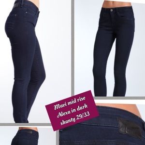Mavi jeans mid rise Alexa skinny jeans 29/33