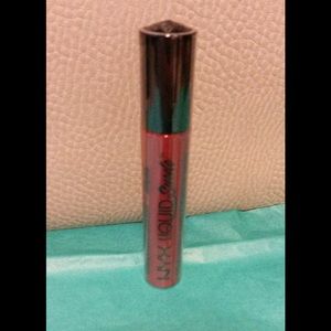 Red liquid lipstick