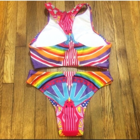 Aztec Tribal print Bikini - Picture 3 of 4