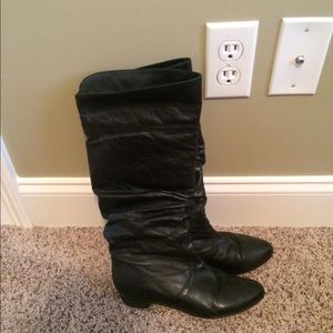 ✨REDUCED✨Slouch, leather boots!