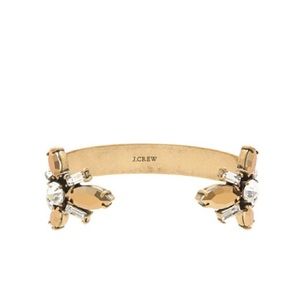 J Crew Double End Crystal Cuffs