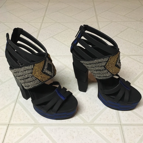 Michael Antonio Beaded Heels