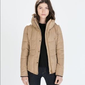 Zara Fitted Short Anorak