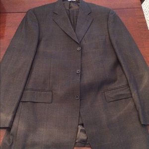 Nathan David Italian Suit, men's. Like new.