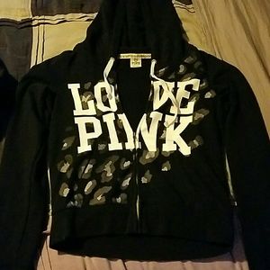 PINK Victorias Secret Leopard/Cheetah Hoodie