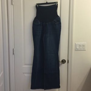 Motherhood Maternity blue jeans XL great condition