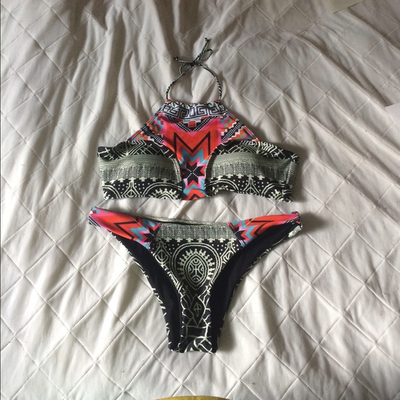 High back bikini
