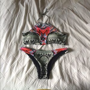 High back bikini